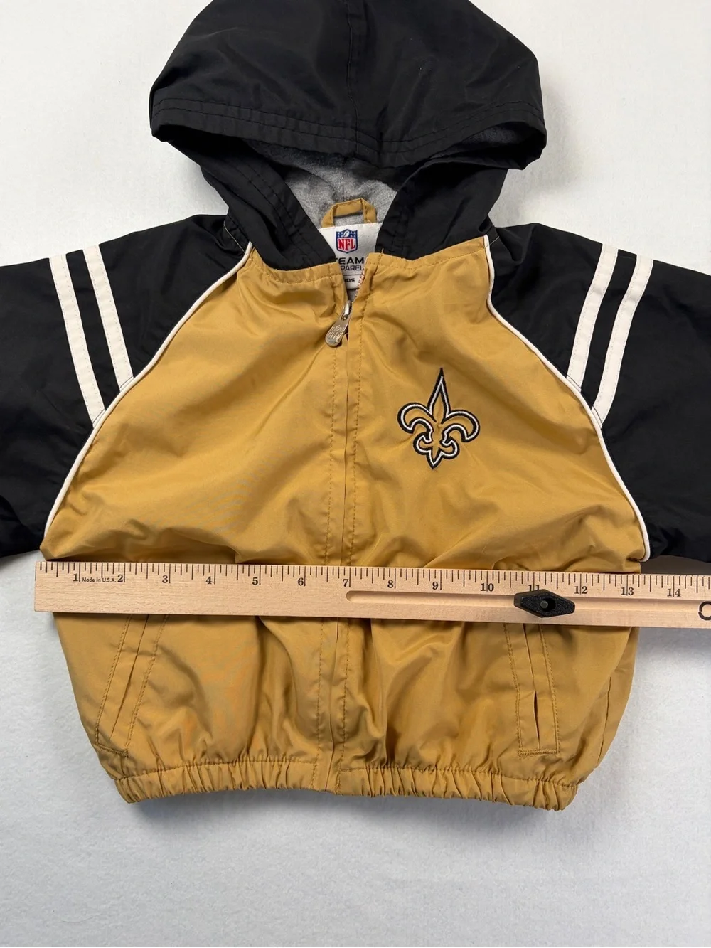 VTG Toddler 3T NFL New Orleans Saints Unisex Windbreaker Set Jacket & Pants